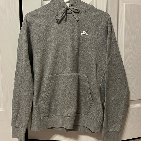 Nike gray heathered hoodie - Picture 1 of 7